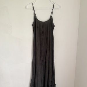 American Eagle Grey maxi dress